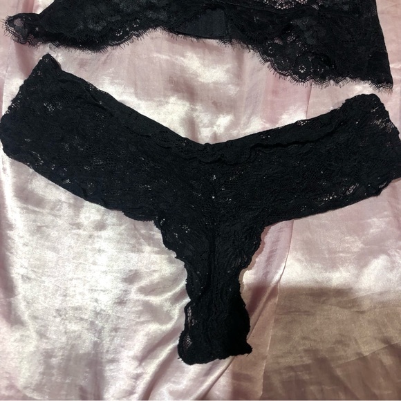 LASENZA BLACK LINGERIE SET - Picture 4 of 7